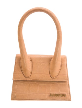 Jacquemus Embossed Leather Top Handle Bag