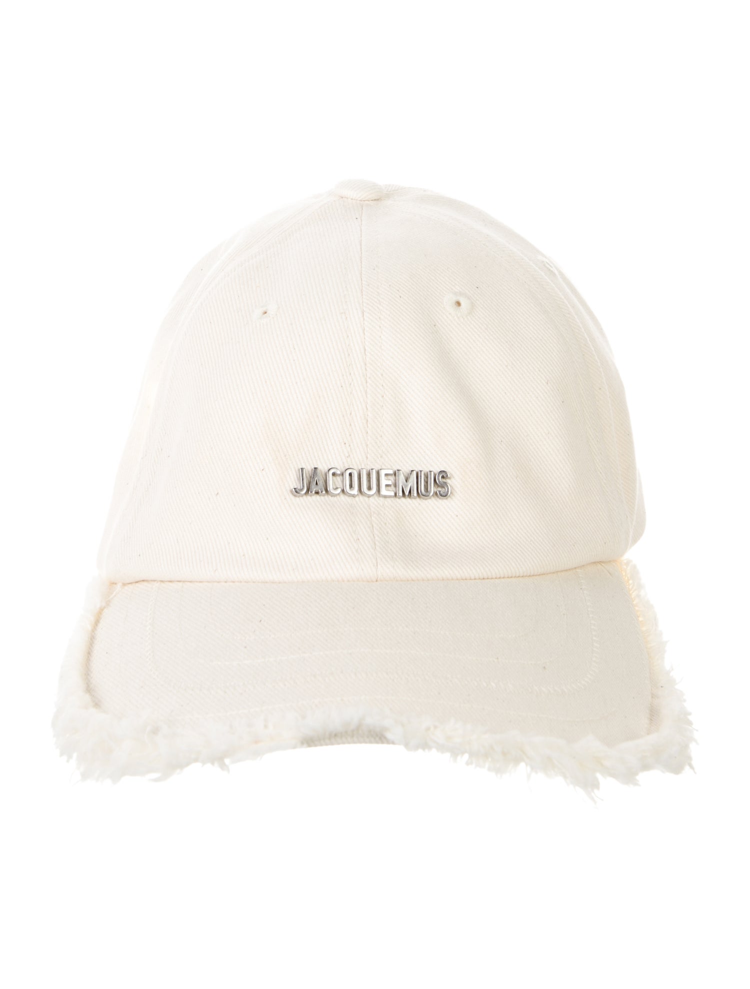 Jacquemus Embellished Cotton Baseball Hat