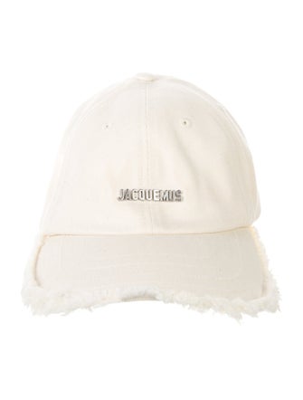Jacquemus Embellished Cotton Baseball Hat