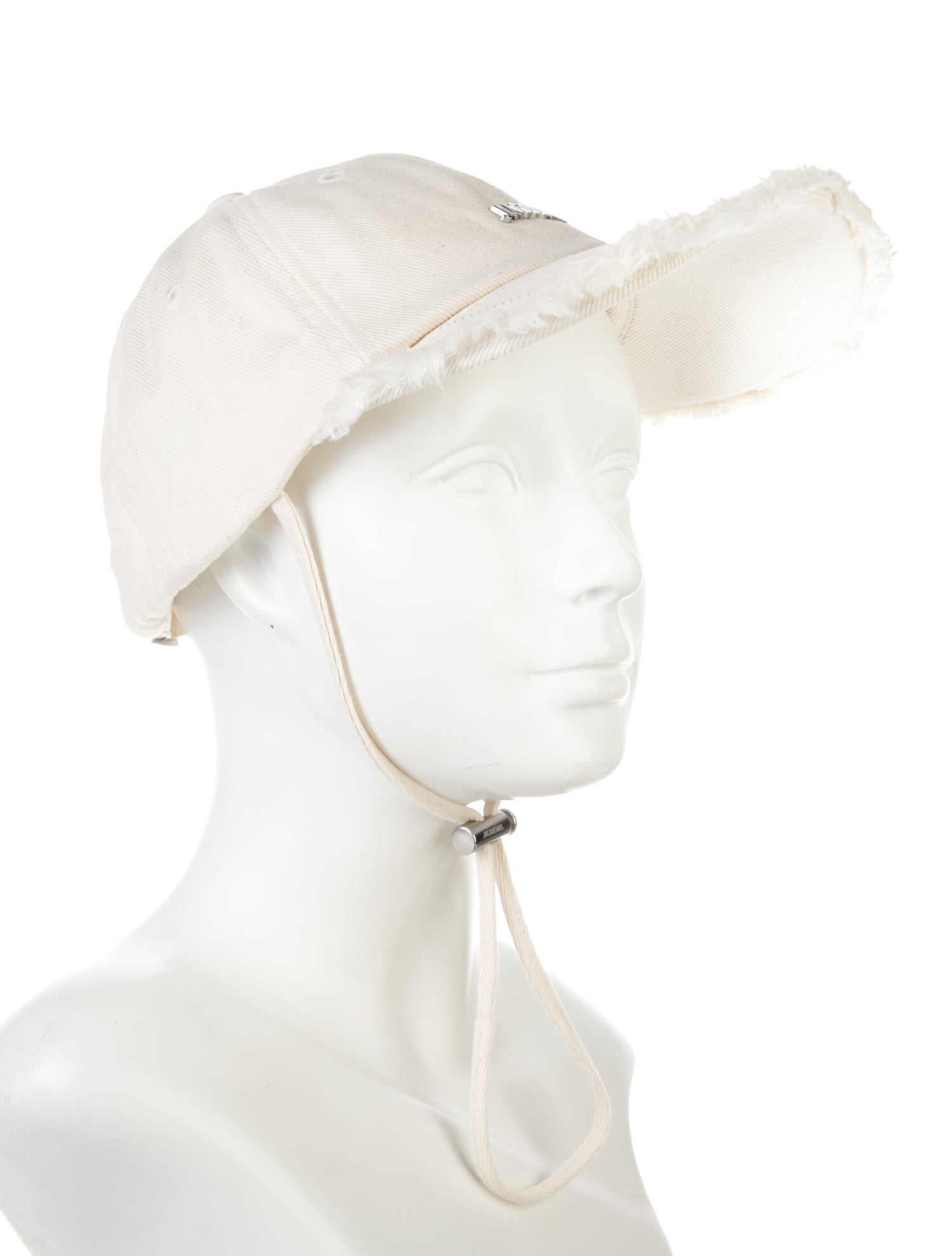 Jacquemus Embellished Cotton Baseball Hat