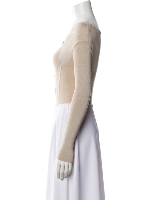 Jacquemus Off-The-Shoulder Long Sleeve Crop Top