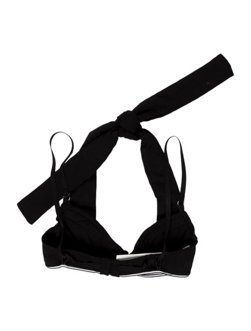 Jacquemus Virgin Wool Strapless Crop Top