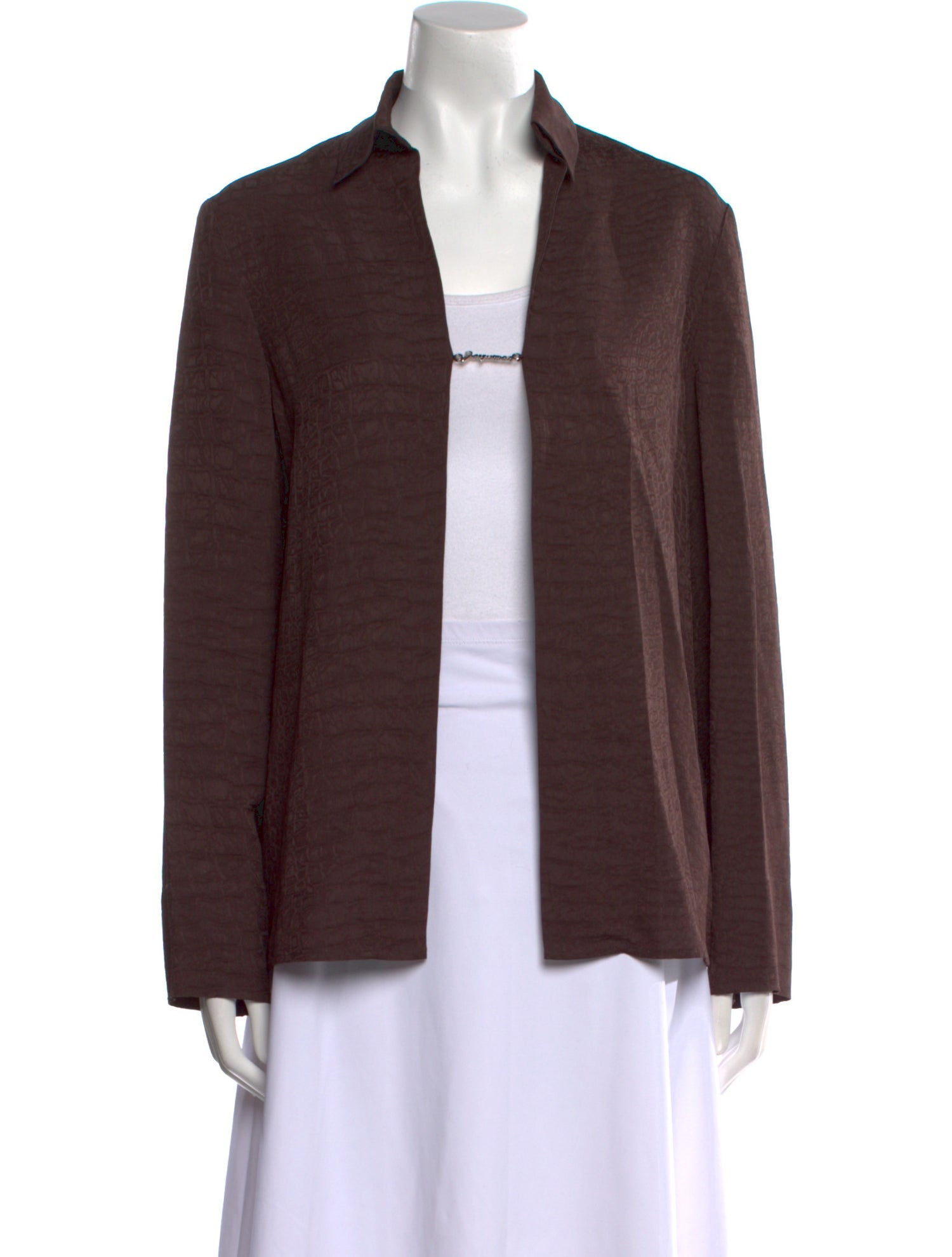 Jacquemus Long Sleeve Button-Up Top