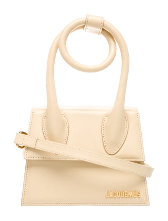 Jacquemus Leather Top Handle Bag