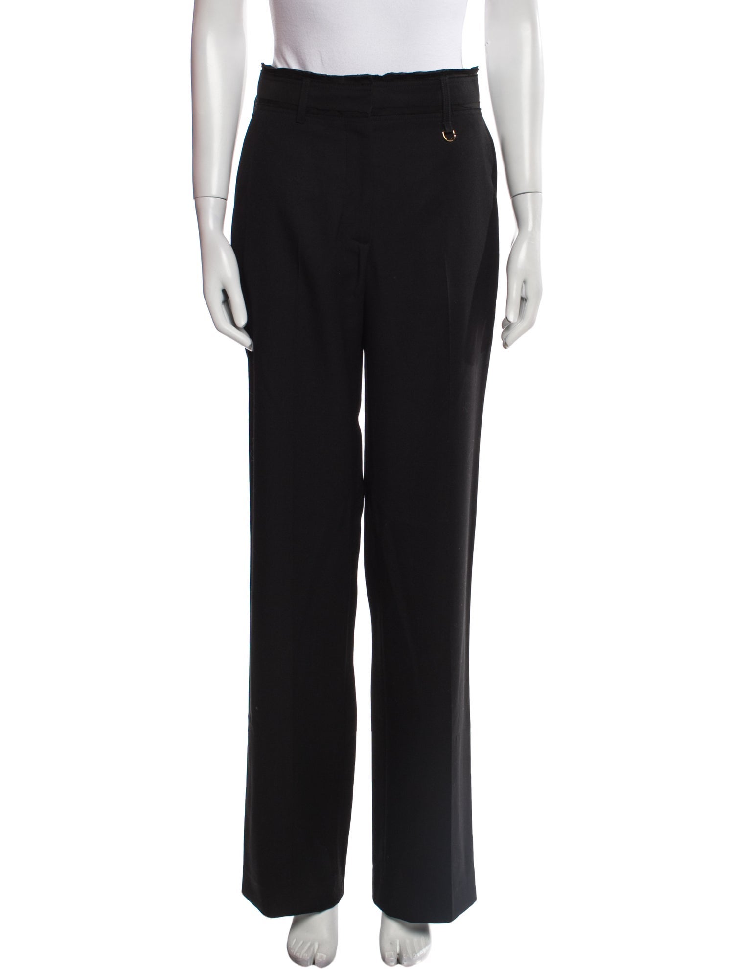Jacquemus Virgin Wool Wide Leg Pants