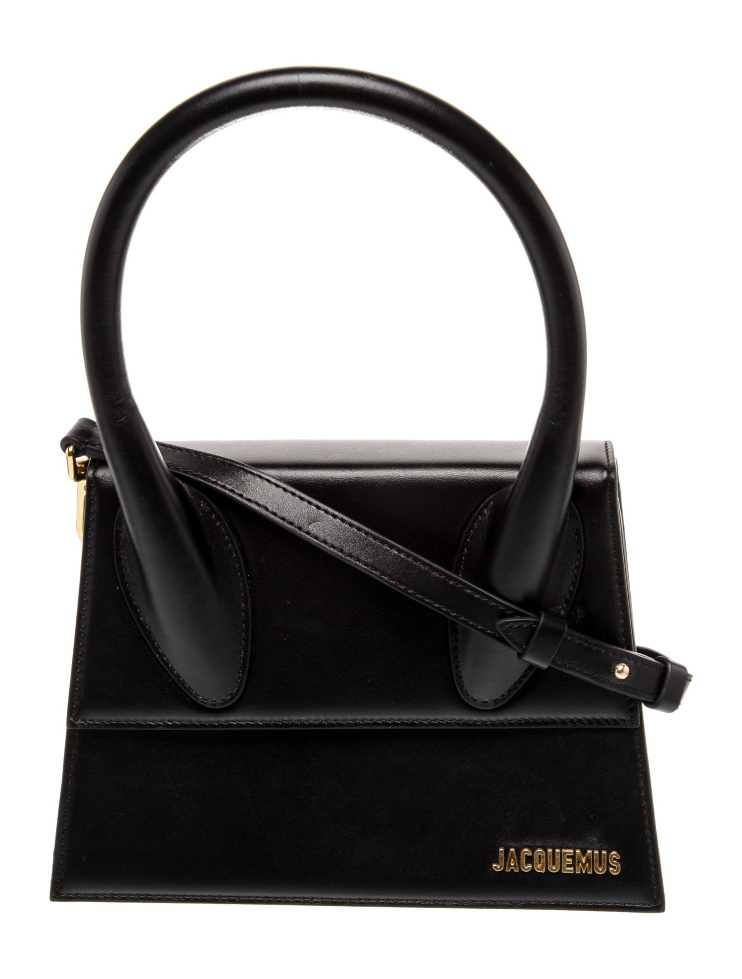 Jacquemus Leather Top Handle Bag