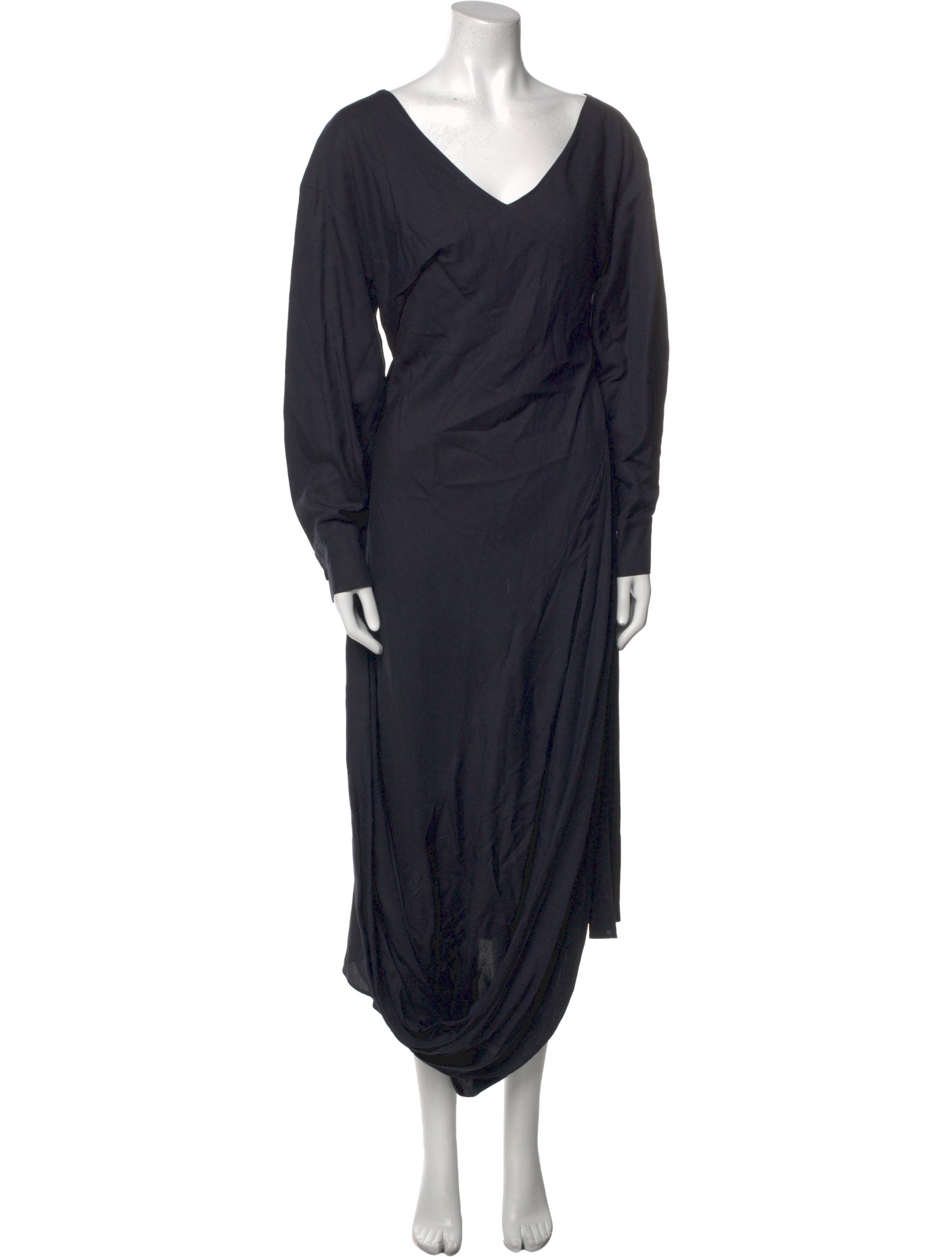 Jacquemus Cowl Neck Midi Length Dress