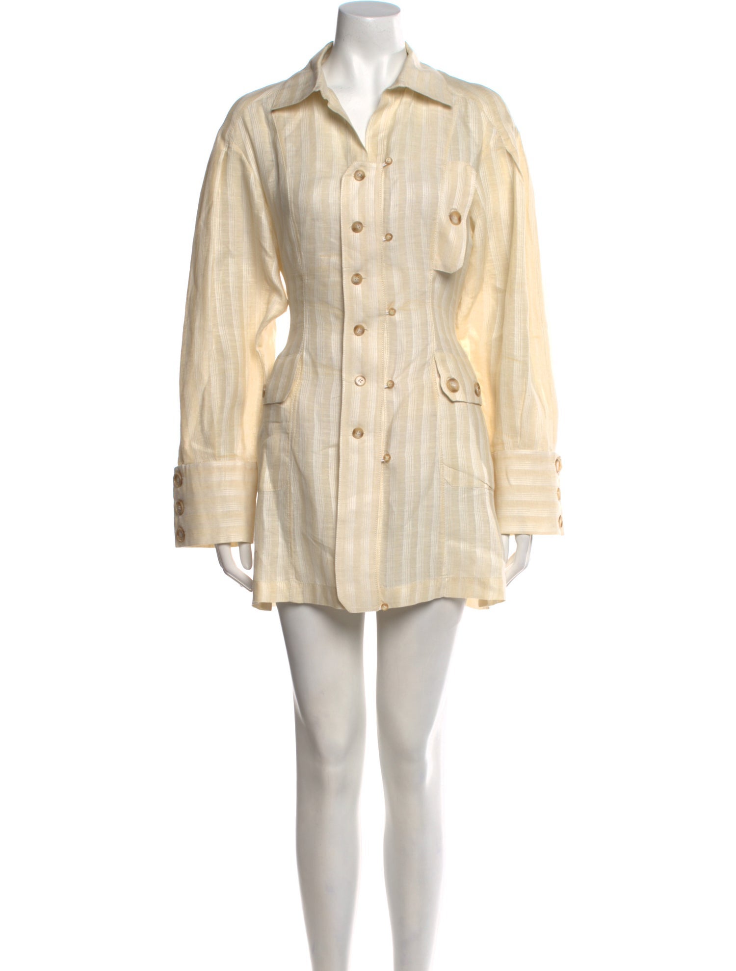 Jacquemus Linen Mini Dress