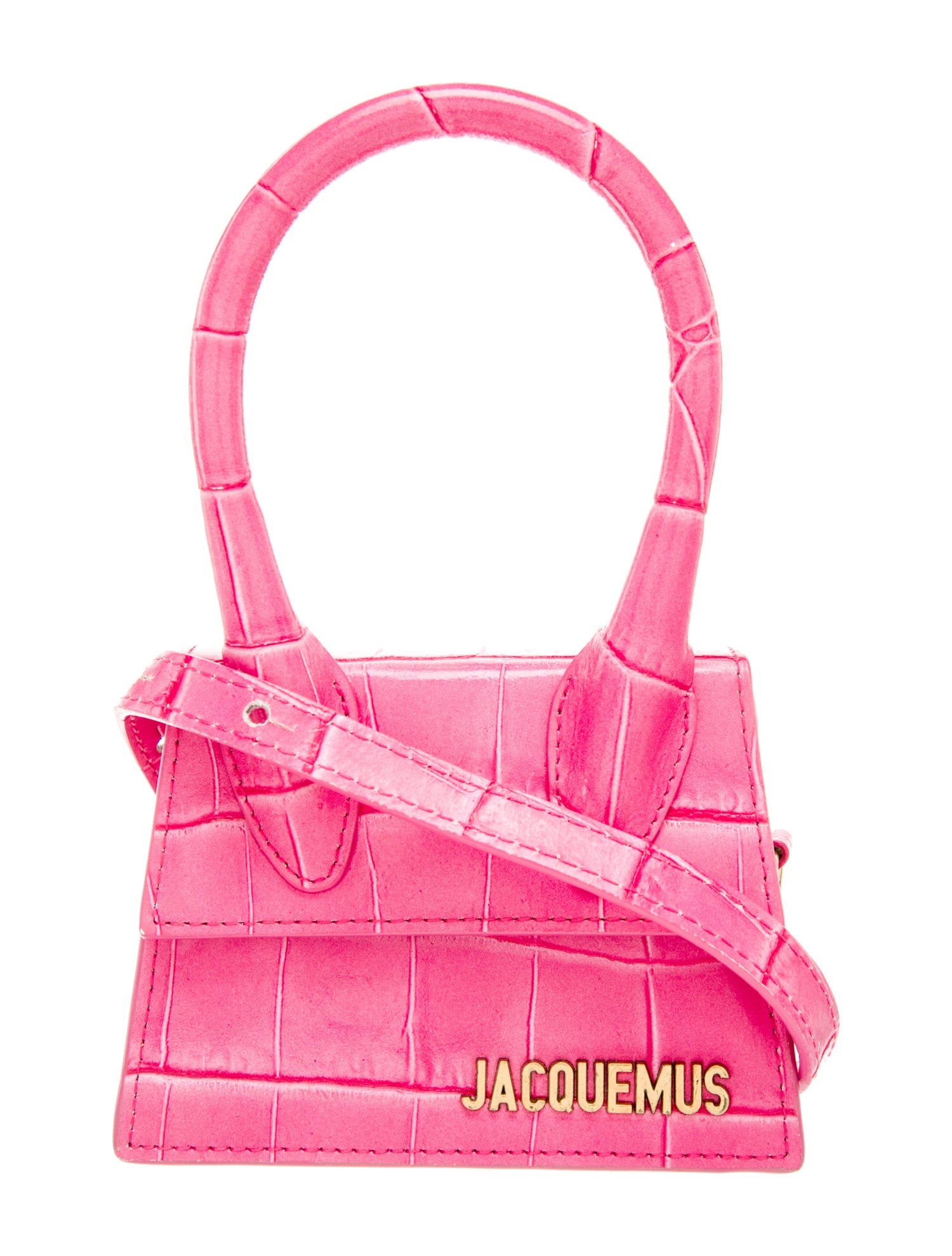 Jacquemus Embossed Leather Shoulder Bag