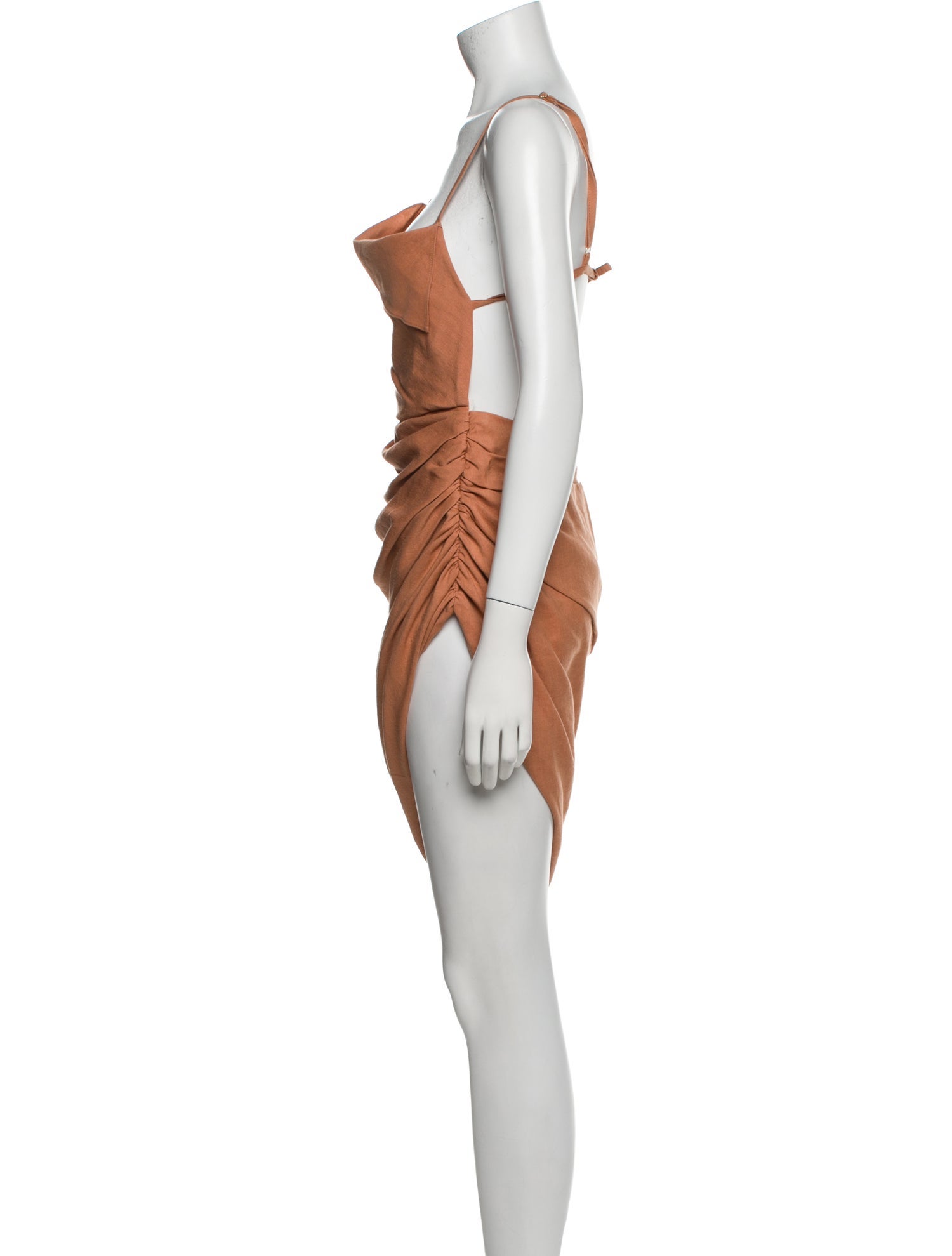 Jacquemus Square Neckline Knee-Length Dress