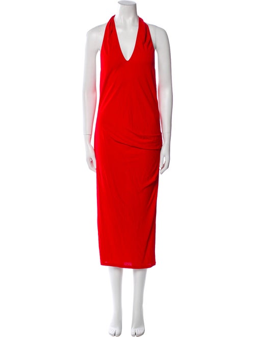 Jacquemus Halterneck Midi Length Dress