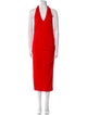 Jacquemus Halterneck Midi Length Dress