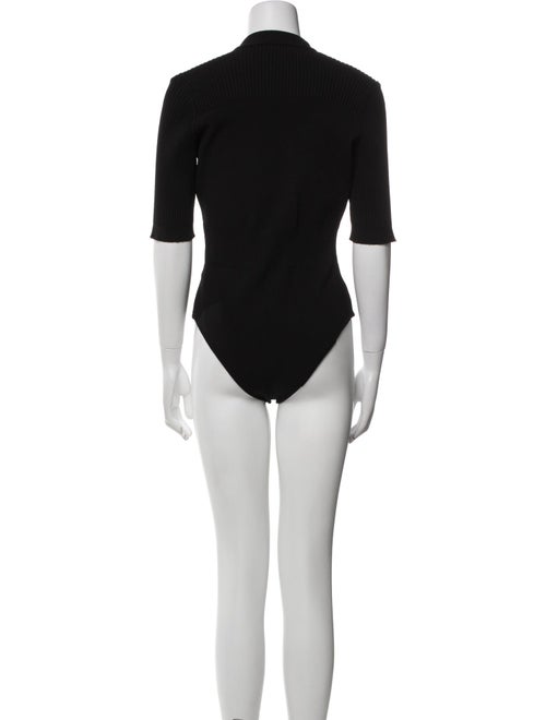 Jacquemus V-Neck Short Sleeve Bodysuit