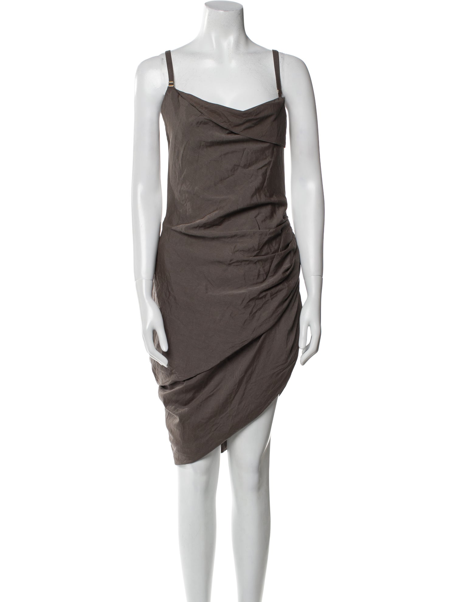 Jacquemus Cowl Neck Midi Length Dress