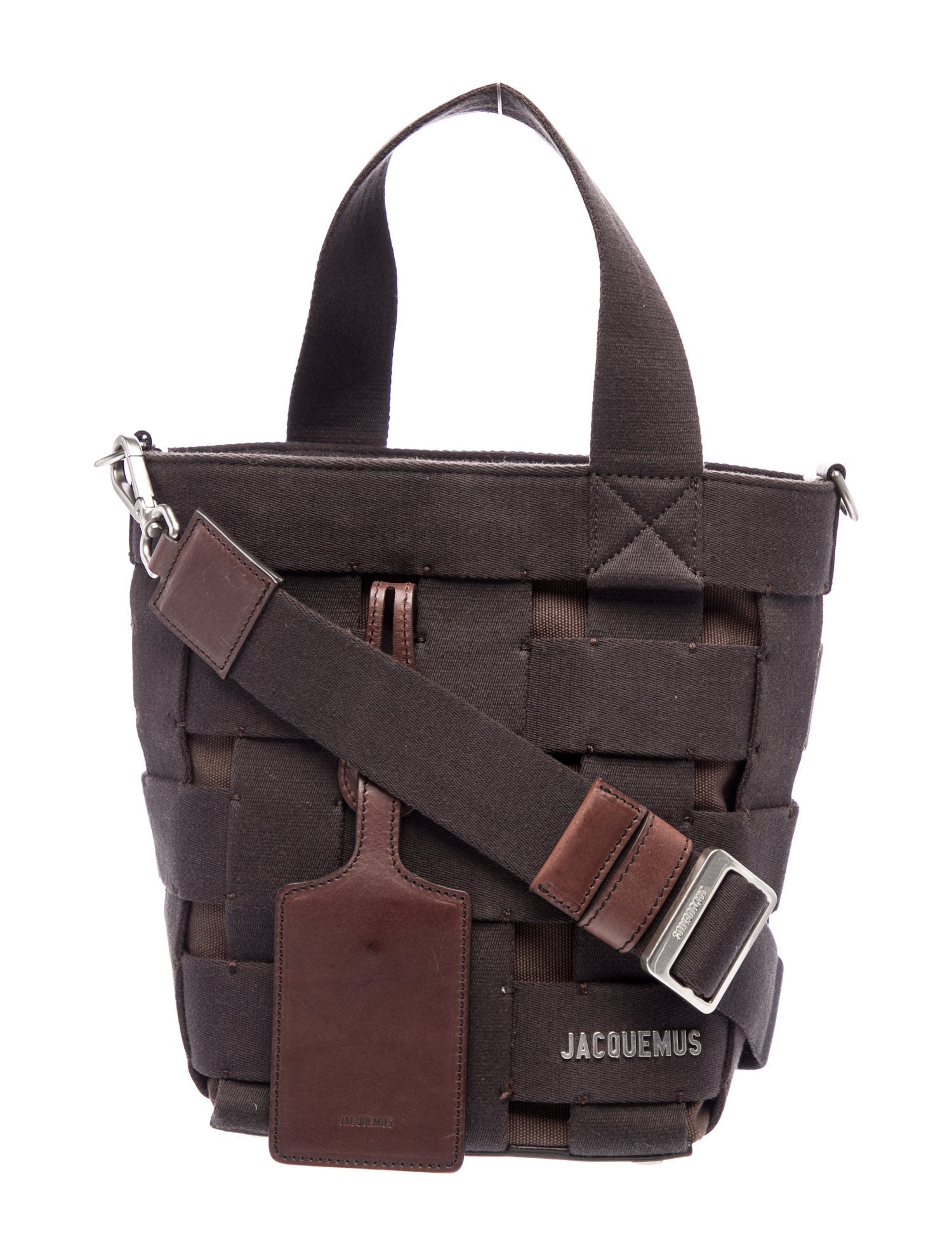 Jacquemus Canvas Top Handle Bag