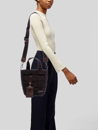 Jacquemus Canvas Top Handle Bag