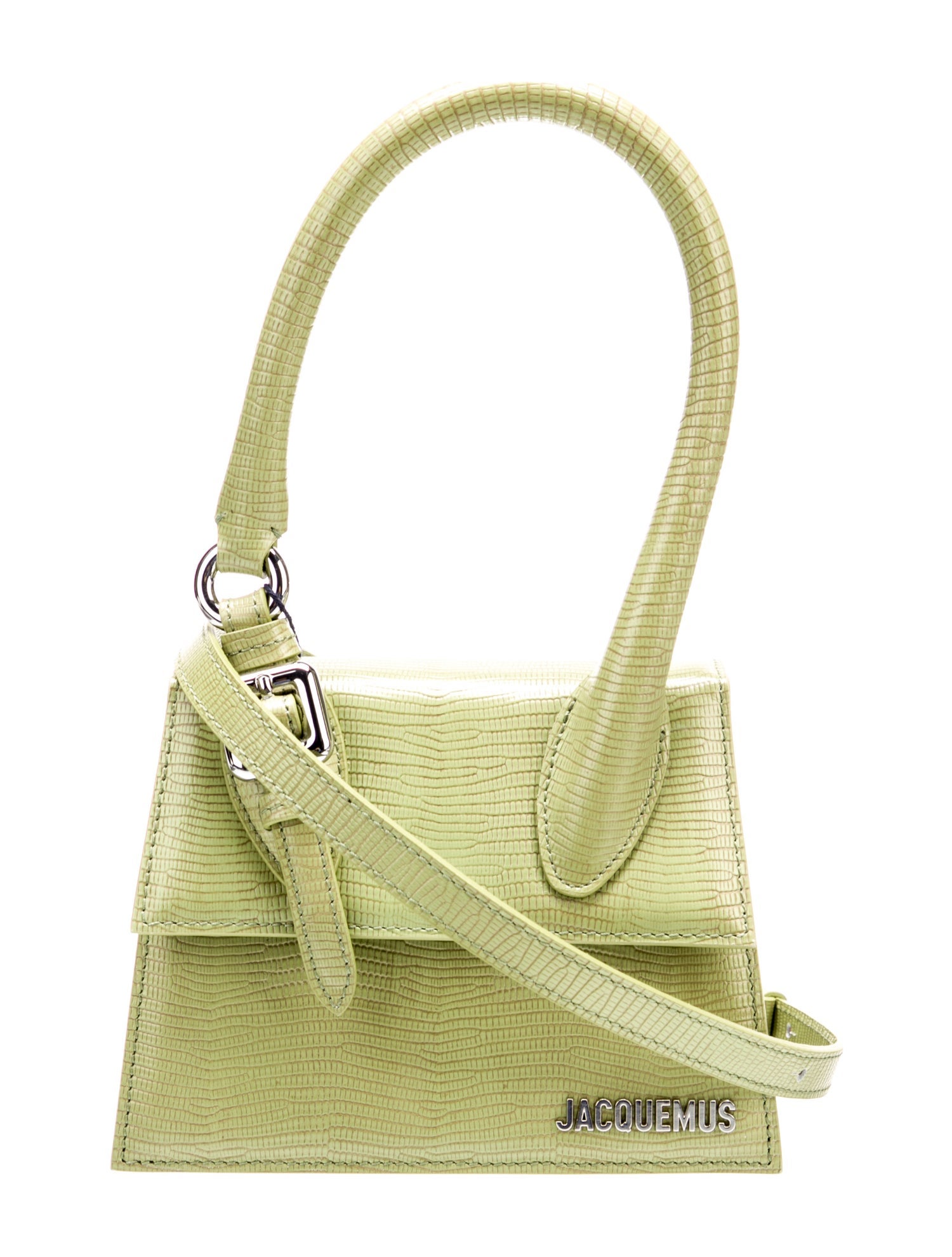 Jacquemus Leather Top Handle Bag