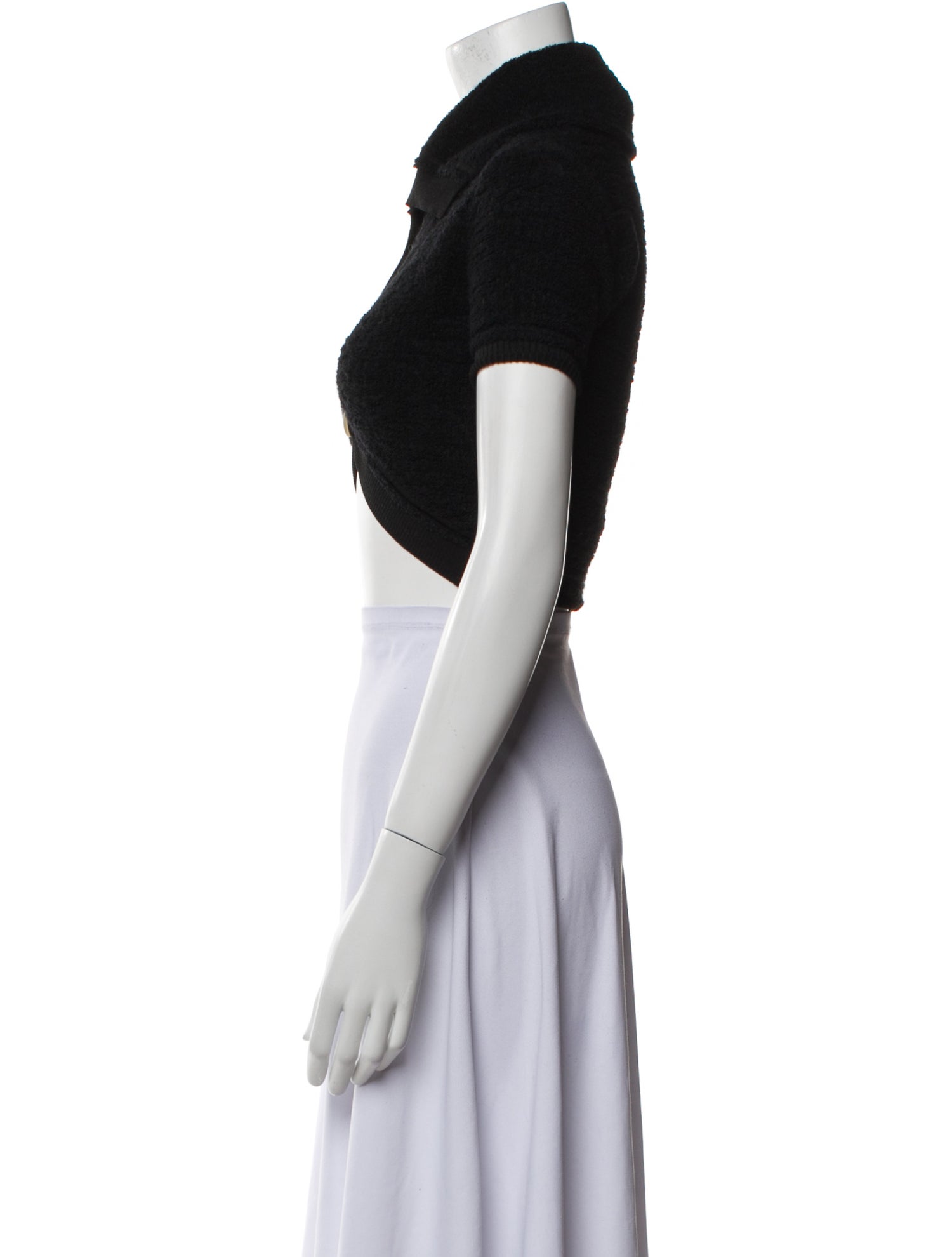 Jacquemus Short Sleeve Crop Top