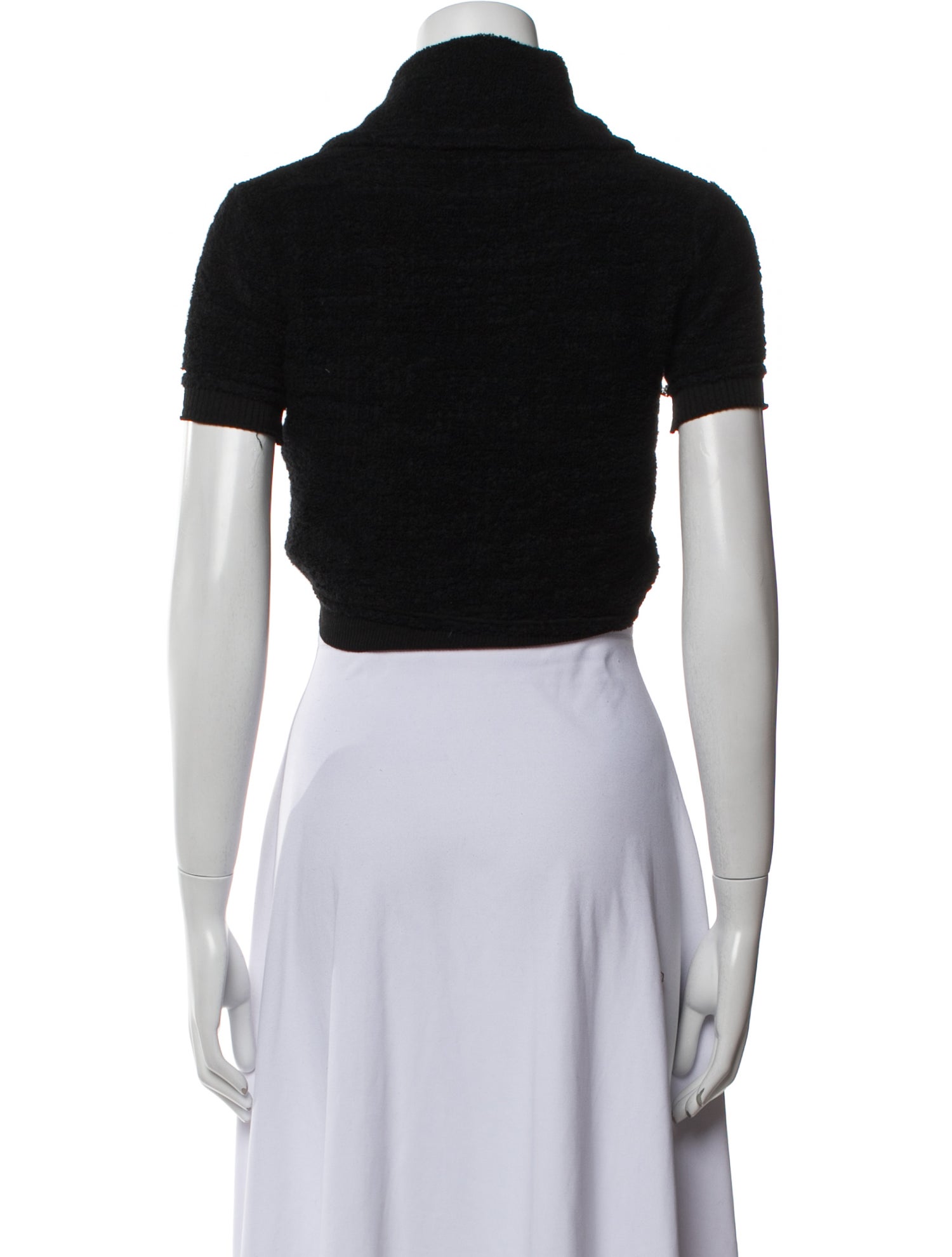 Jacquemus Short Sleeve Crop Top