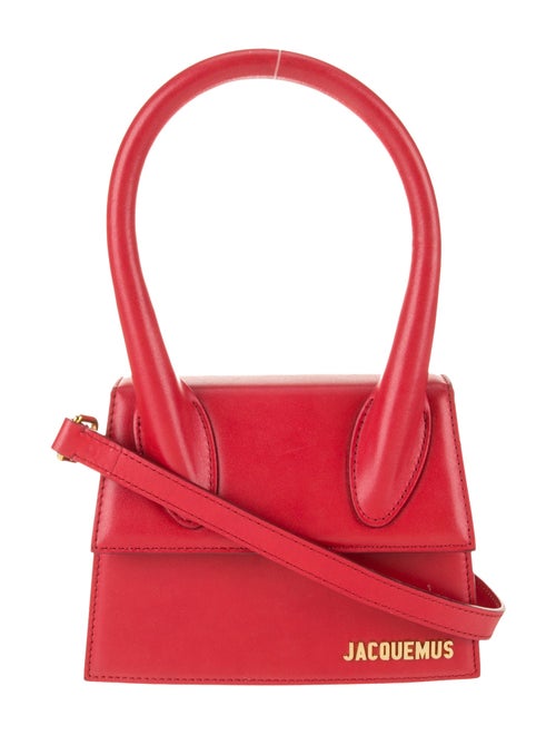 Jacquemus Leather Top Handle Bag
