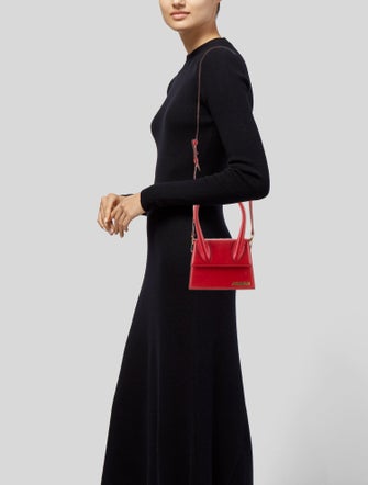 Jacquemus Leather Top Handle Bag