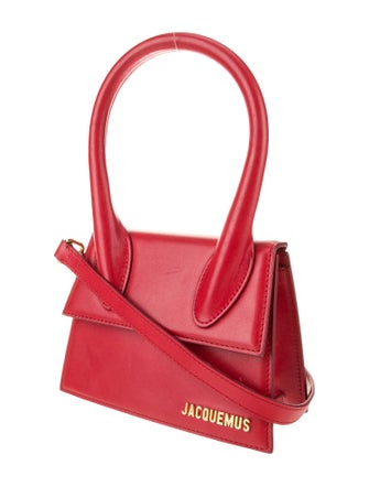 Jacquemus Leather Top Handle Bag