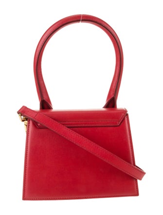 Jacquemus Leather Top Handle Bag