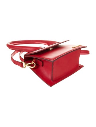 Jacquemus Leather Top Handle Bag