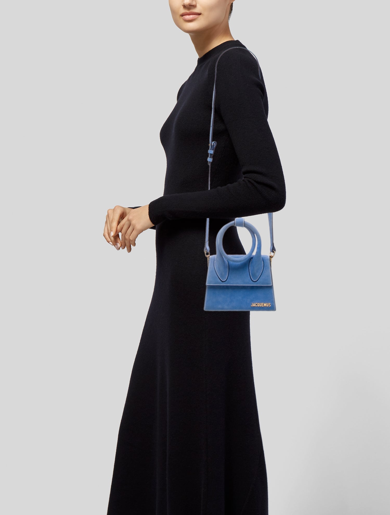 Jacquemus Suede Crossbody Bag