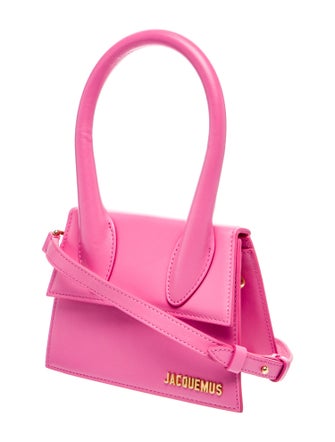 Jacquemus Leather Top Handle Bag