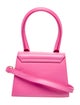 Jacquemus Leather Top Handle Bag
