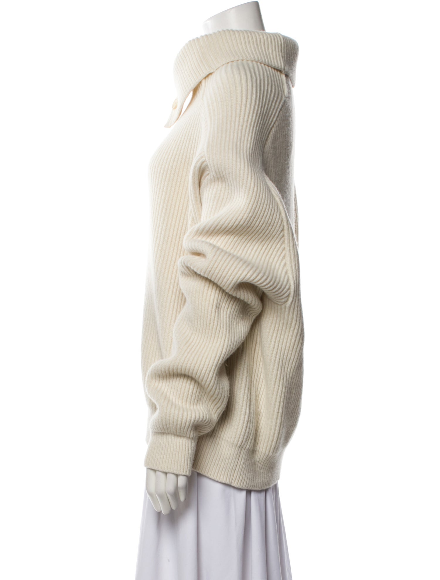 Jacquemus Wool Cowl Neck Sweater