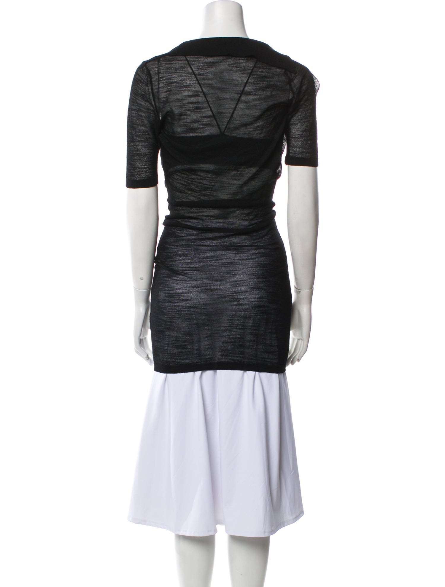 Jacquemus Square Neckline Short Sleeve Tunic