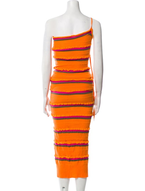 Jacquemus Striped Grosgrain Trim Skirt Set