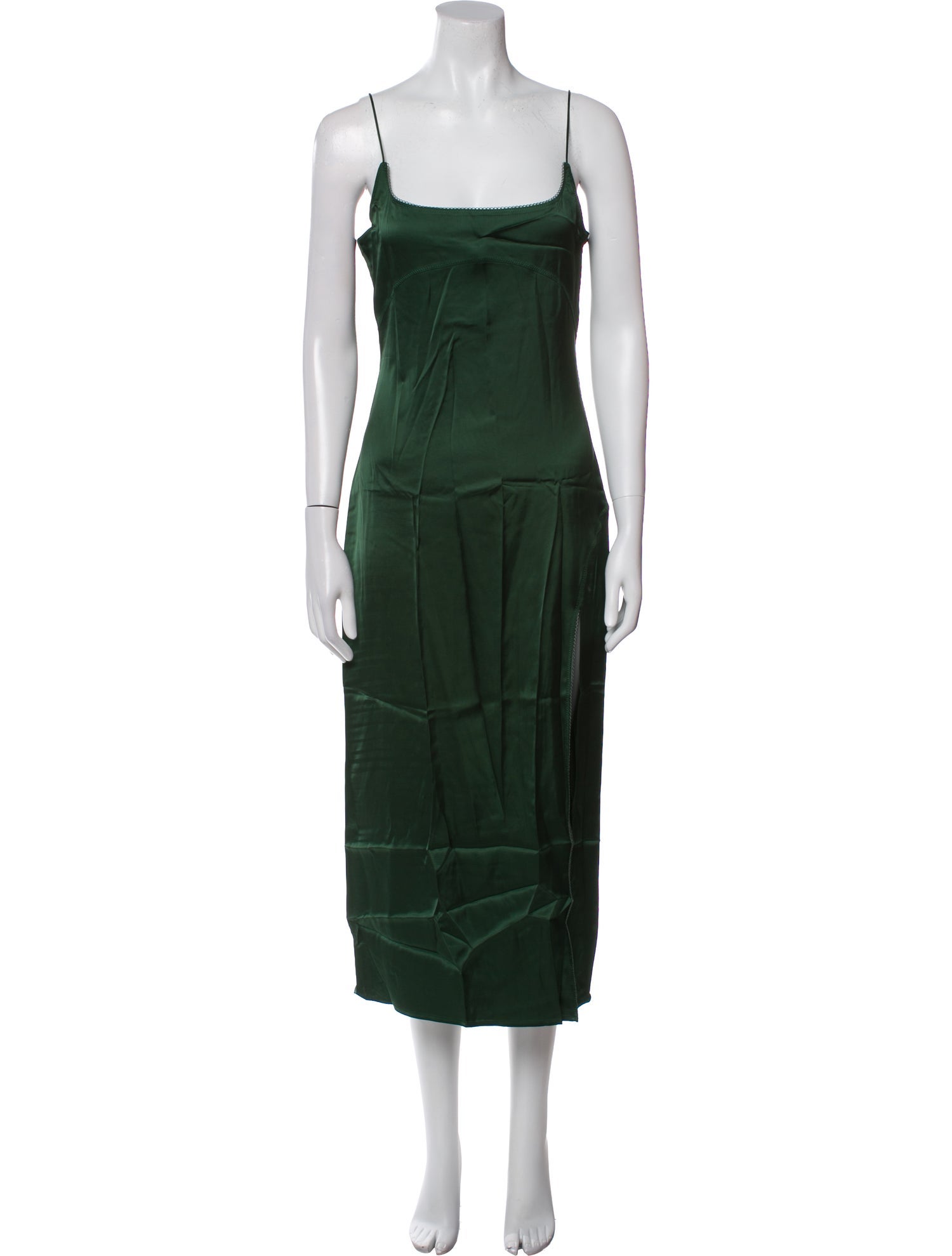 Jacquemus Square Neckline Long Dress