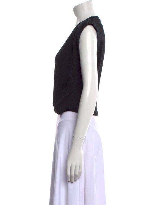 Jacquemus Open Front Sleeveless Crop Top