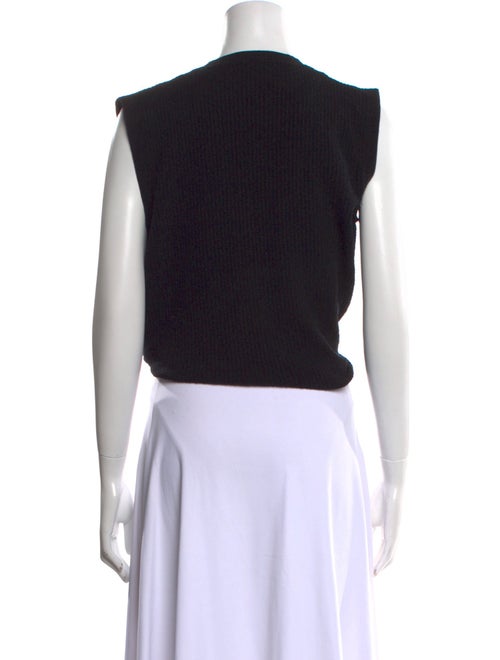 Jacquemus Open Front Sleeveless Crop Top