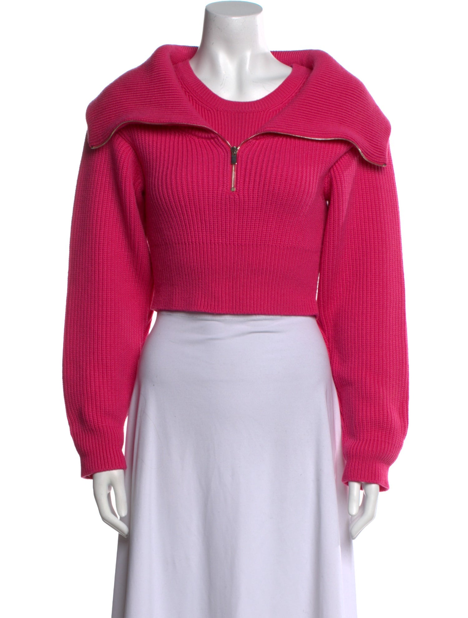 Jacquemus Merino Wool Crew Neck Sweater