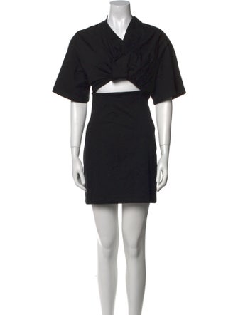 Jacquemus V-Neck Mini Dress