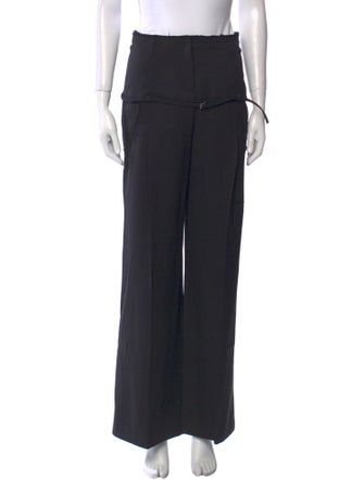 Jacquemus Virgin Wool Wide Leg Pants