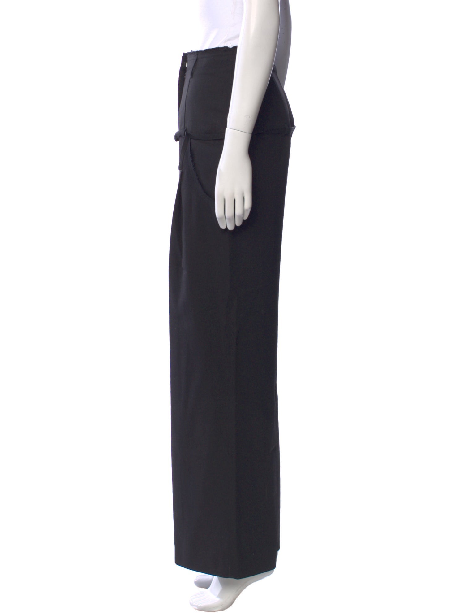 Jacquemus Virgin Wool Wide Leg Pants