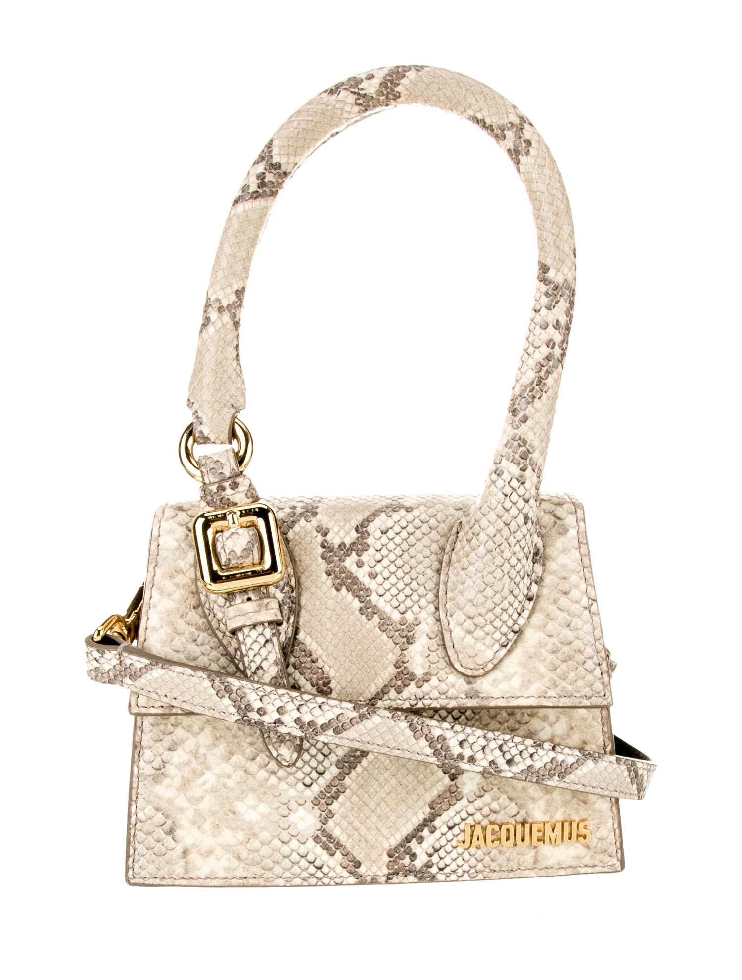 Jacquemus Embossed Leather Shoulder Bag