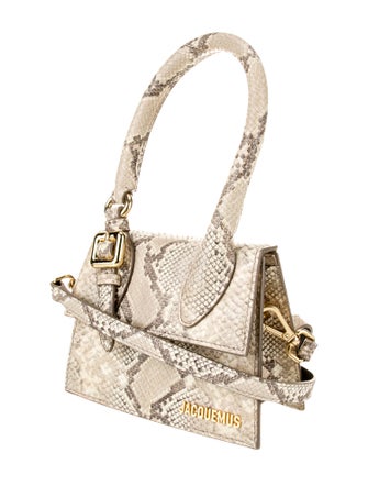 Jacquemus Embossed Leather Shoulder Bag