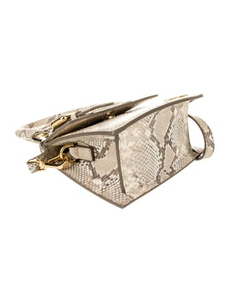 Jacquemus Embossed Leather Shoulder Bag
