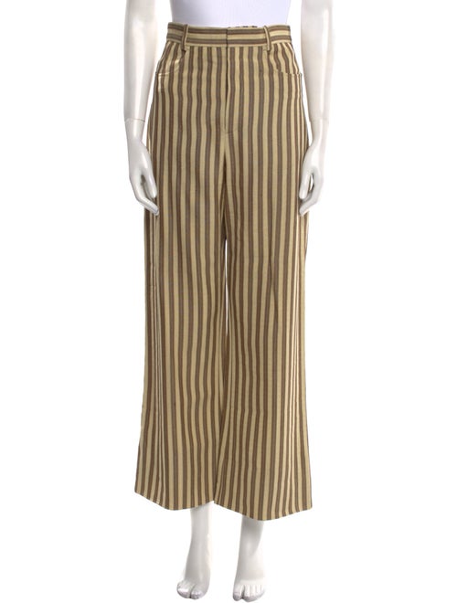 Jacquemus Striped Wide Leg Pants