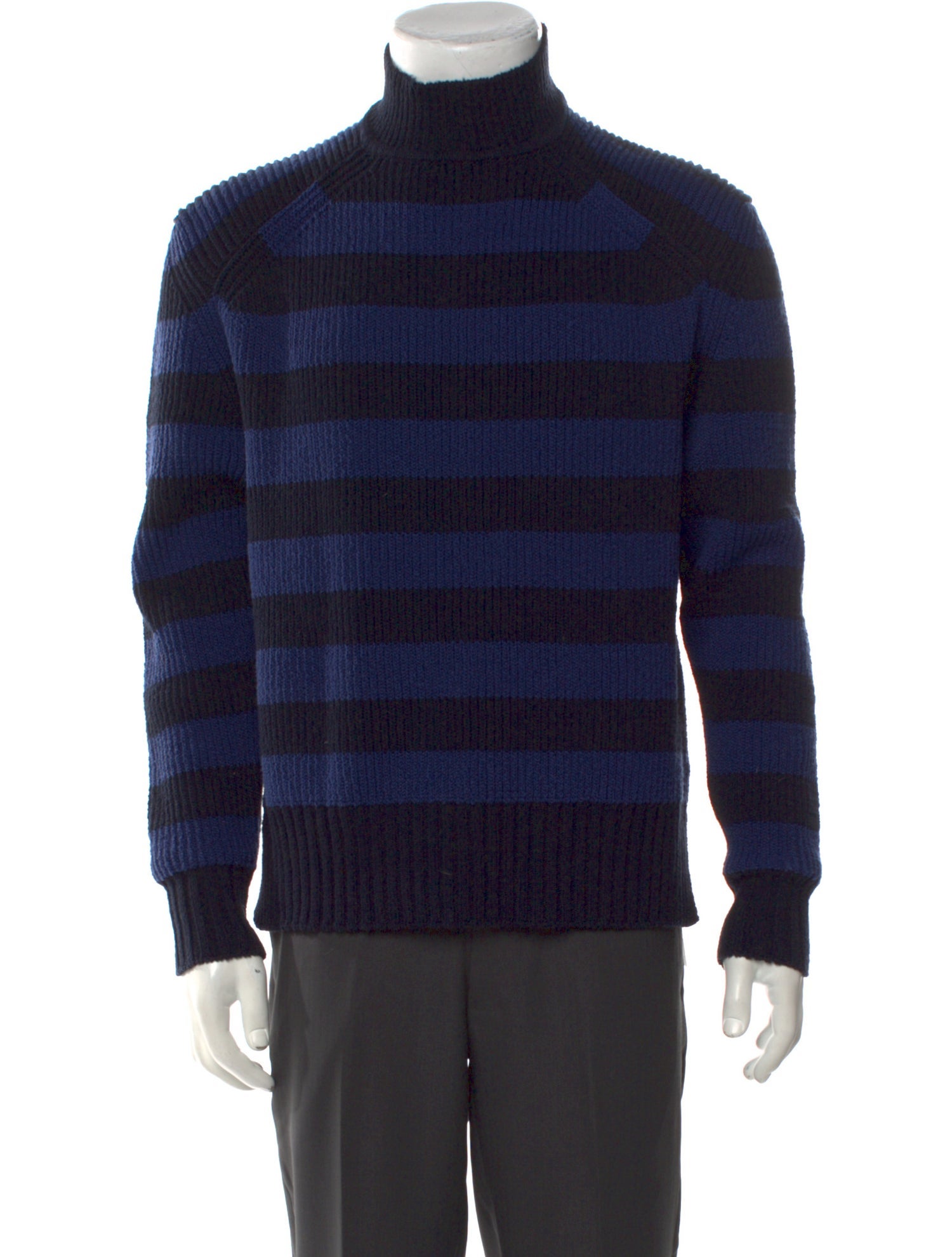 Jacquemus Striped Turtleneck Pullover