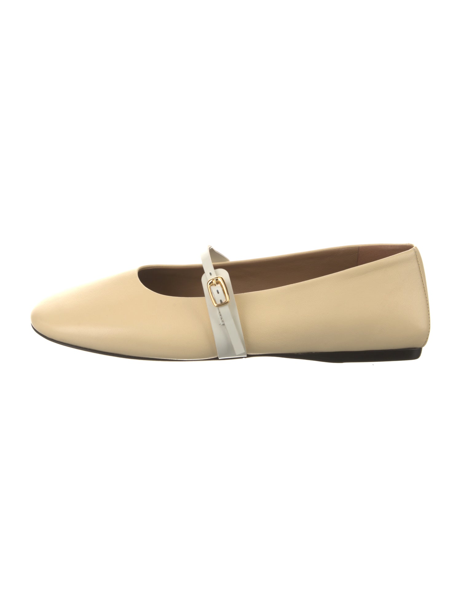 Jacquemus Leather Mary Jane Flats