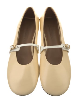 Jacquemus Leather Mary Jane Flats