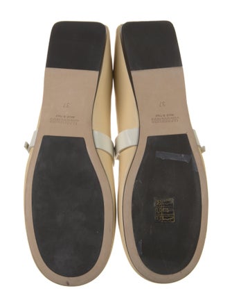 Jacquemus Leather Mary Jane Flats