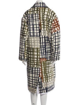 Jacquemus Plaid Print Coat